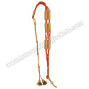 Gold Rope Orange Hussar General Barrel Sash