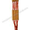 Gold Rope Orange Hussar General Barrel Sash