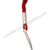Silver Rope Red Hussar General Barrel Sash