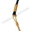 Golden Rope Dark Green Hussar General Barrel Sash