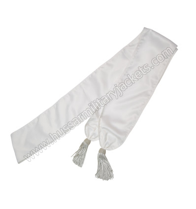 Civil War Staff Officer Red Silk Sash