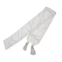 Civil War Staff Officer White Silk Sash