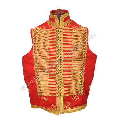 Hussar Dolman Clothing Gold Hussar Waistcoat