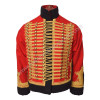 Pelisse lieutenant of 7th hussar Black Wool & Golden Braid Jacket