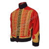 Pelisse lieutenant of 7th hussar Black Wool & Golden Braid Jacket
