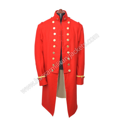 VICE ADMIRAL FULL DRESS COAT RED WOOL (PATTERN 1795-1812)
