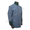 Black Fine Cloth With Dark Green Velvet Collar