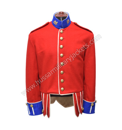 British Army Gordon Highlanders Red Military Doublet Jacket