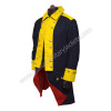 British 1776 Continental Army Coat – Navy Blue with Yellow Facings