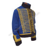7th Hussars Lieutenant’s Royal Blue Pelisse Jacket with Gold Braid and Black Fur Trim