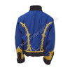7th Hussars Lieutenant’s Royal Blue Pelisse Jacket with Gold Braid and Black Fur Trim