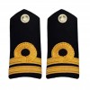 Premium British Military Gold Bullion Epaulettes for Navy Captain Chief Officer Uniforms