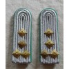 Premium German Military Bullion Wire Shoulder Epaulettes for Ceremonial and Reenactment Uniforms