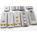 Premium German Military Bullion Wire Shoulder Epaulettes for Ceremonial and Reenactment Uniforms
