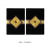 Premium Sailor Military Navy Bullion Braid Epaulettes for Captain and Chief Officer Uniforms