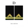 Premium Sailor Military Navy Bullion Braid Epaulettes for Captain and Chief Officer Uniforms