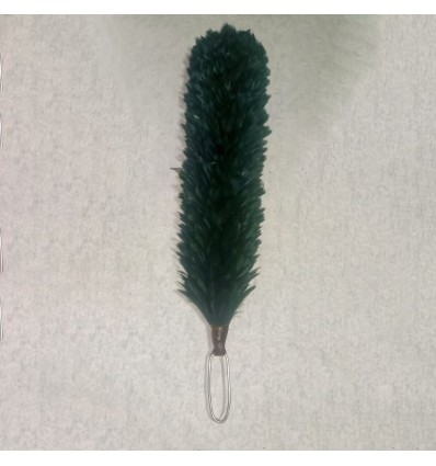 Traditional Dark Green Feather Hackle