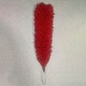 Vibrant Red Feather Hat Hackle