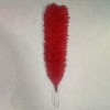 Vibrant Red Feather Hat Hackle