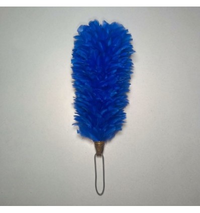 Royal Blue Feather Hackle