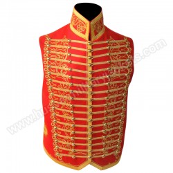 Light Senior Cavalry Officer Waistcoat with Silver Braid for Some Hussar Regiment