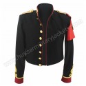 MJ Michael Jackson Black Royal Retro Military Jacket