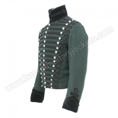 95th Rifles Officers Tunic made from Rifle Green wool