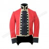 Red Wool Officers Coat