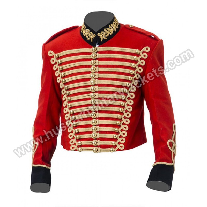 Blue Black Military Marching Band Drummer Jacket Military -  UK