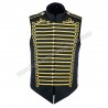 Hand Made Military Ussaro drummer Parade Sleeveless Jacket Gilet Vest