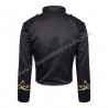 Hussar Military Jacket (Black/Gold)