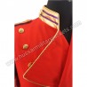 Rare MJ Michael Jackson Red Military England Style Informal Cool Jacket Outerwear