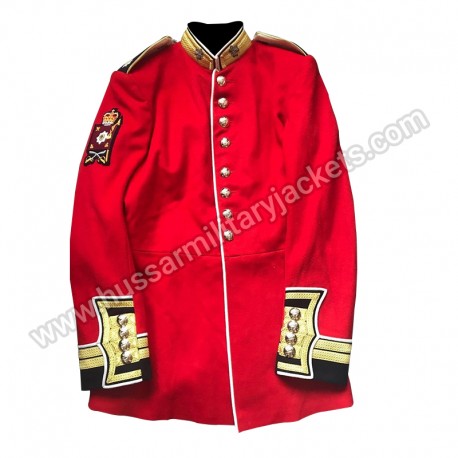 Warrant Officer Irish Guards Ceremonial Red Tunic Scarlets Army Jacket