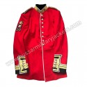 Warrant Officer Irish Guards Ceremonial Red Tunic Scarlets Army Jacket