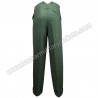 Fishtail Back Trousers Green Herringbone