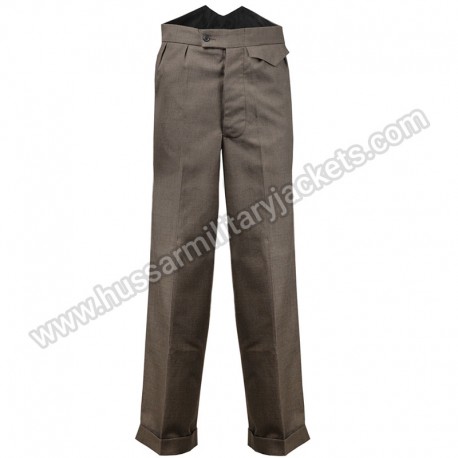 High back fishtail trouser