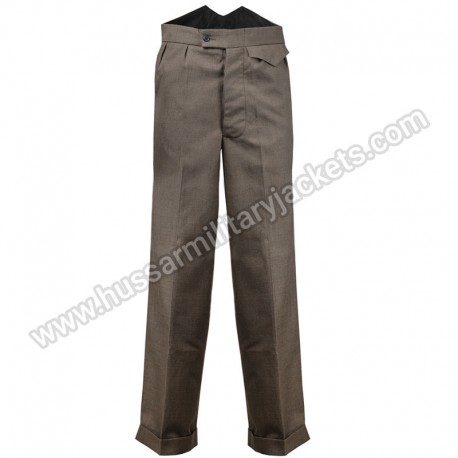 High back fishtail trouser
