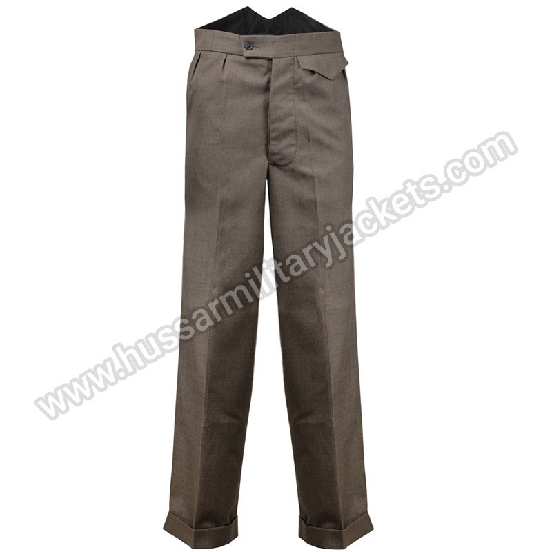 Brown Felice cotton-drill tailored trousers | Giuliva Heritage |  MATCHESFASHION US