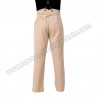 Steampunk Victorian Cosplay Costume Architect Men Pants Khaki Trousers