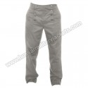 Steampunk Victorian Cosplay Costume Architect Men Pants Grey Trousers