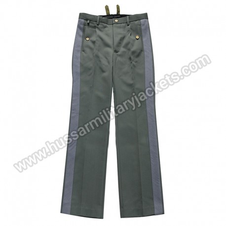 German Ww2 Ss General Gray Stripe Trousers