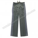 WW2 German General Repro Gray Stripe Gabardine Trousers