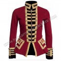 French Terry Military Officer Jacket